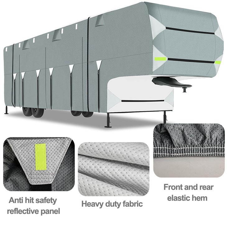 Strong And Reliable 5th Wheel RV Cover For Every Season manufacturers